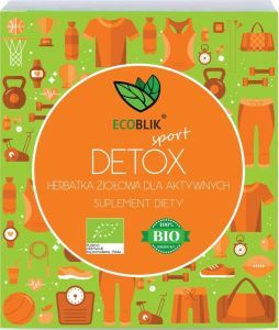 Ecoblik herbatka ekologiczna dla aktywnych DETOX x 20 sasz