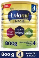 Enfamil Premium MFGM 4 mleko modyfikowane dla dzieci powyżej 2 roku życia 800 g