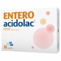 Entero acidolac 550 mg x 10 kaps