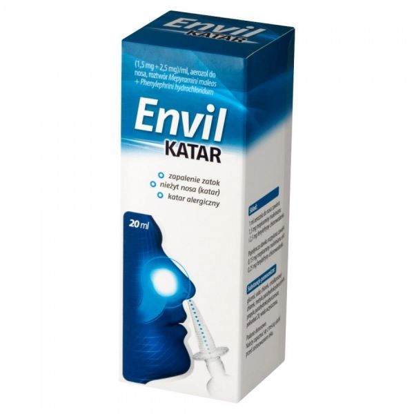 Envil Katar aerozol do nosa 20 ml