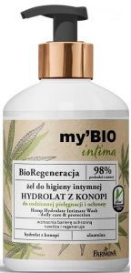 Farmona my'BIO BioRegeneracja żel do higieny intymnej 250 ml (hydrolat z konopi)