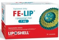 Fe-Lip - liposomalne żelazo 7 mg x 30 sasz