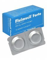 Fluimucil Forte 600 mg x 10 tabl musujących