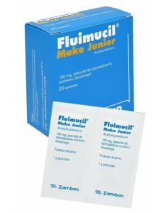 Fluimucil Muko Junior 100 mg x 20 saszetek po 1g