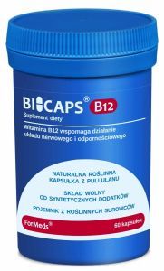 ForMeds Bicaps B12 x 60 kaps (żywność specjalnego przeznaczenia medycznego)