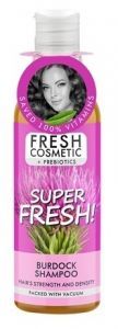Fresh Cosmetic szampon do włosów zwiększający objętość - łopianowy 245 ml