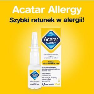 Acatar Allergy aerozol do nosa 10 ml
