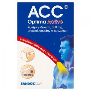 ACC Optima Active 600 mg x 10 sasz