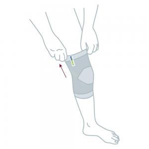 Actimove ARTHRITIS CARE opaska stawu kolanowego dla osób z zapaleniem stawów - rozmiar XL (beżowa)