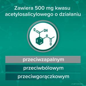 Aspirin pro 500 mg x  8 tabl powlekanych