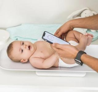 Babyono waga elektroniczna dla niemowląt SMART 2 w 1 z Bluetooth
