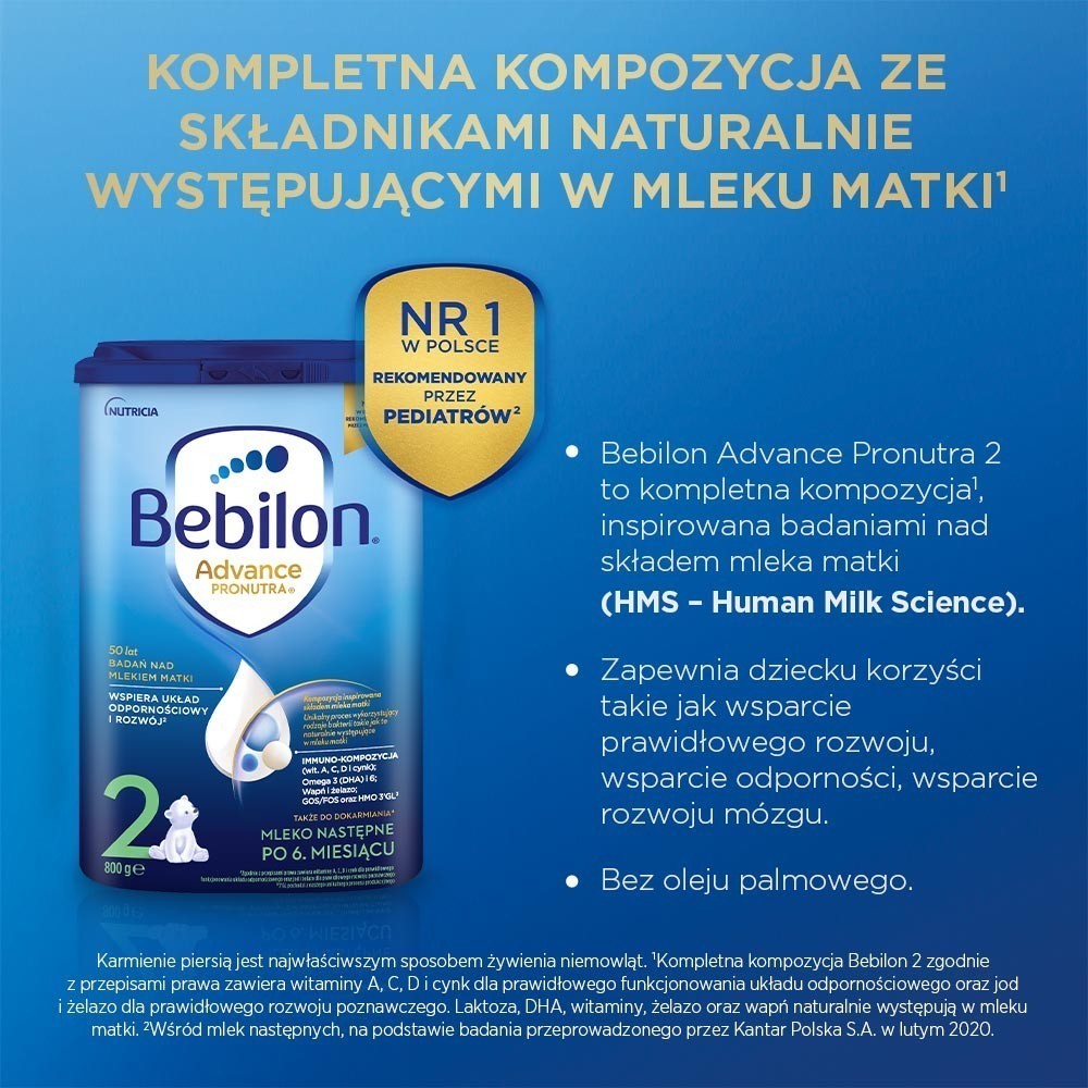Bebilon 2 Pronutra ADVANCE 800 g