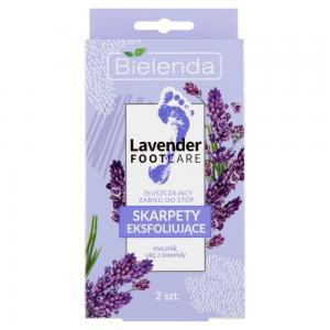 Bielenda Lavender Foot Care skarpety eksfoliujące x 2 szt