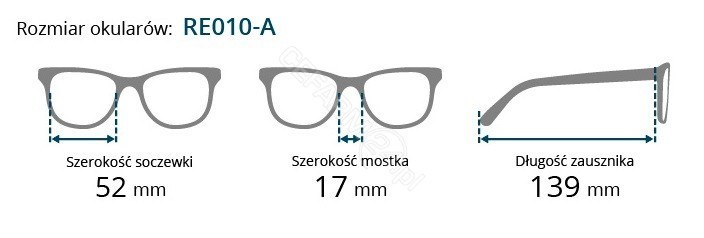 Brilo okulary do czytania RE010-A/200 (+2.0)