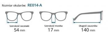 Brilo okulary do czytania RE014-A/300 (+3,0)