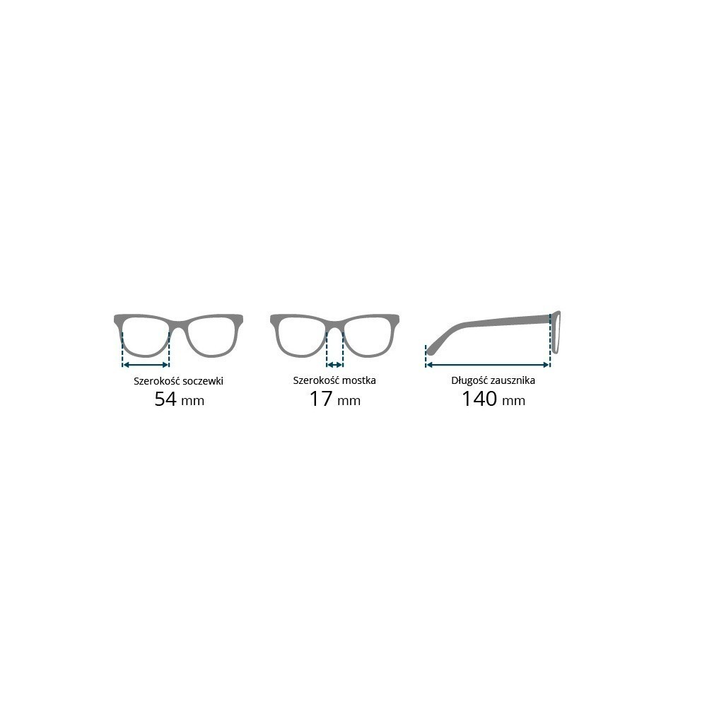 Brilo okulary do czytania RE014-B/150 (+1,5)