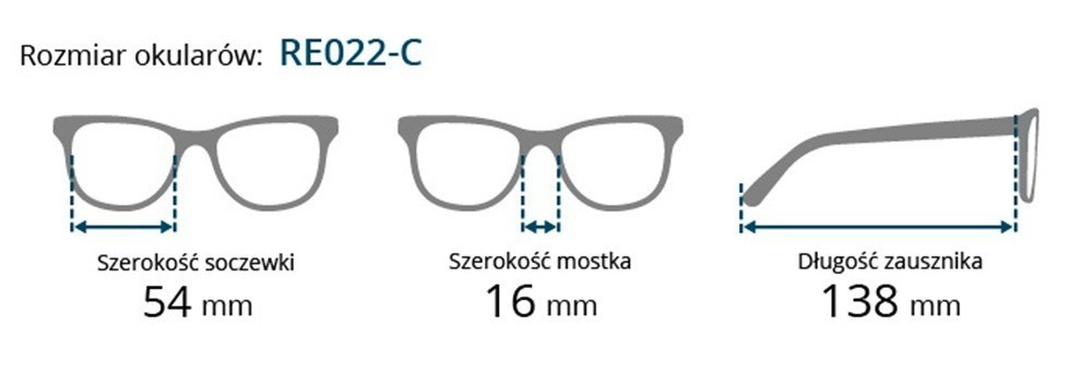 Brilo okulary do czytania RE022-C/200 (+2,0)