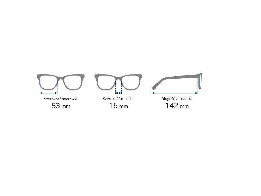 Brilo okulary do czytania RE052-B/300 (+3,0)