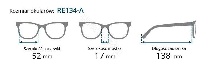 Brilo okulary do czytania RE134-A/200 (+2.0)