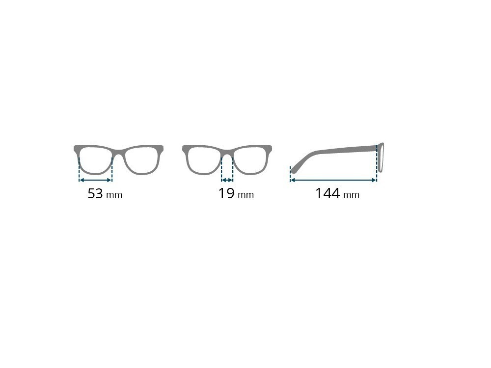 Brilo okulary do czytania RE140-B/150 (+1,5)