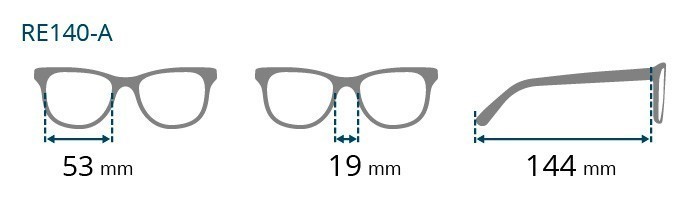 Brilo okulary do czytania RE140-B/250 (+2.5)