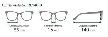 Brilo okulary do czytania RE146-B/200 (+2.0)