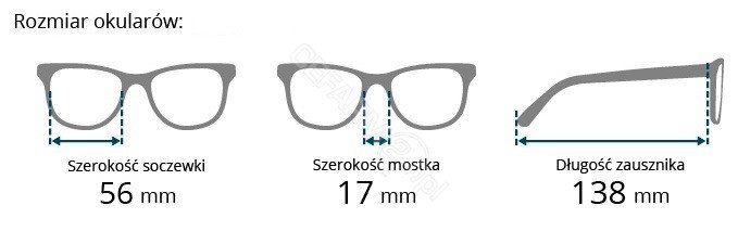 Brilo okulary do czytania RE154-A/100 (+1.0)