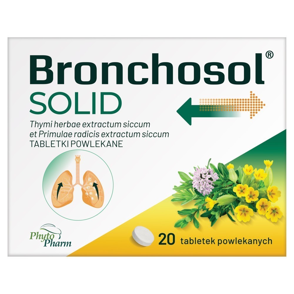 Bronchosol SOLID x 20 tabl