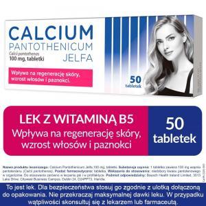 Calcium pantothenicum 100 mg x 50 tabl