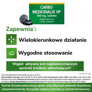 Carbo medicinalis VP 300 mg x 20 tabl