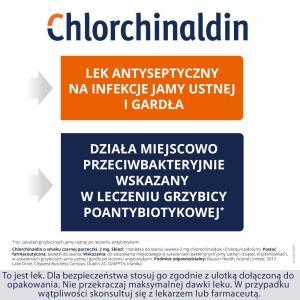 Chlorchinaldin porzeczkowy do ssania x 40 tabl