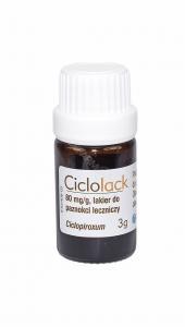 Ciclolack 80 mg/g lakier do paznokci 3 g