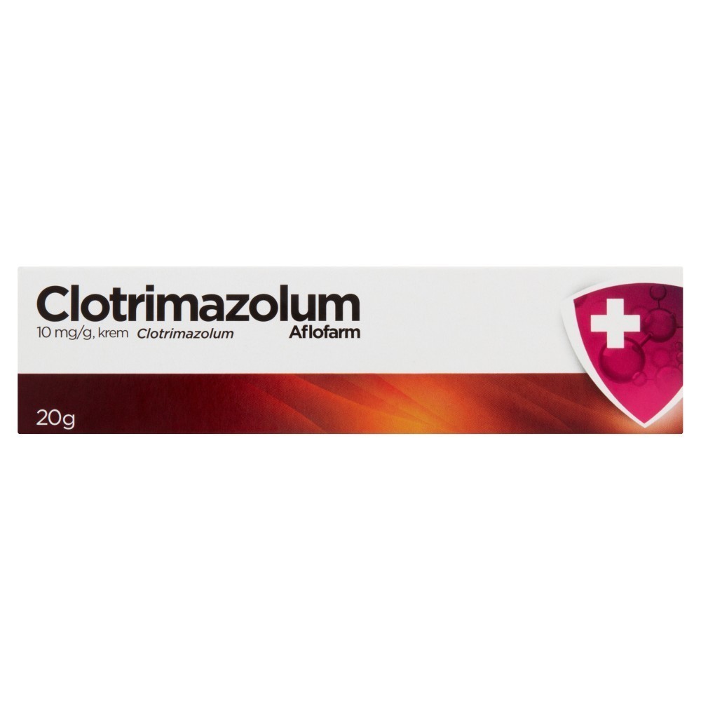Clotrimazol 1% krem 20 g (aflofarm)