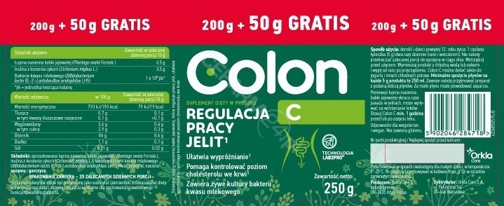 Colon c proszek 200 g + 50 g GRATIS!!!
