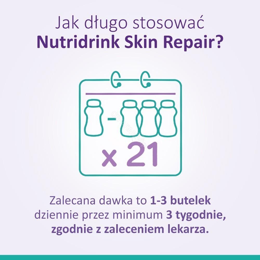 Cubitan - Nutridrink Skin Repair o smaku czekoladowym 4 x 200 ml