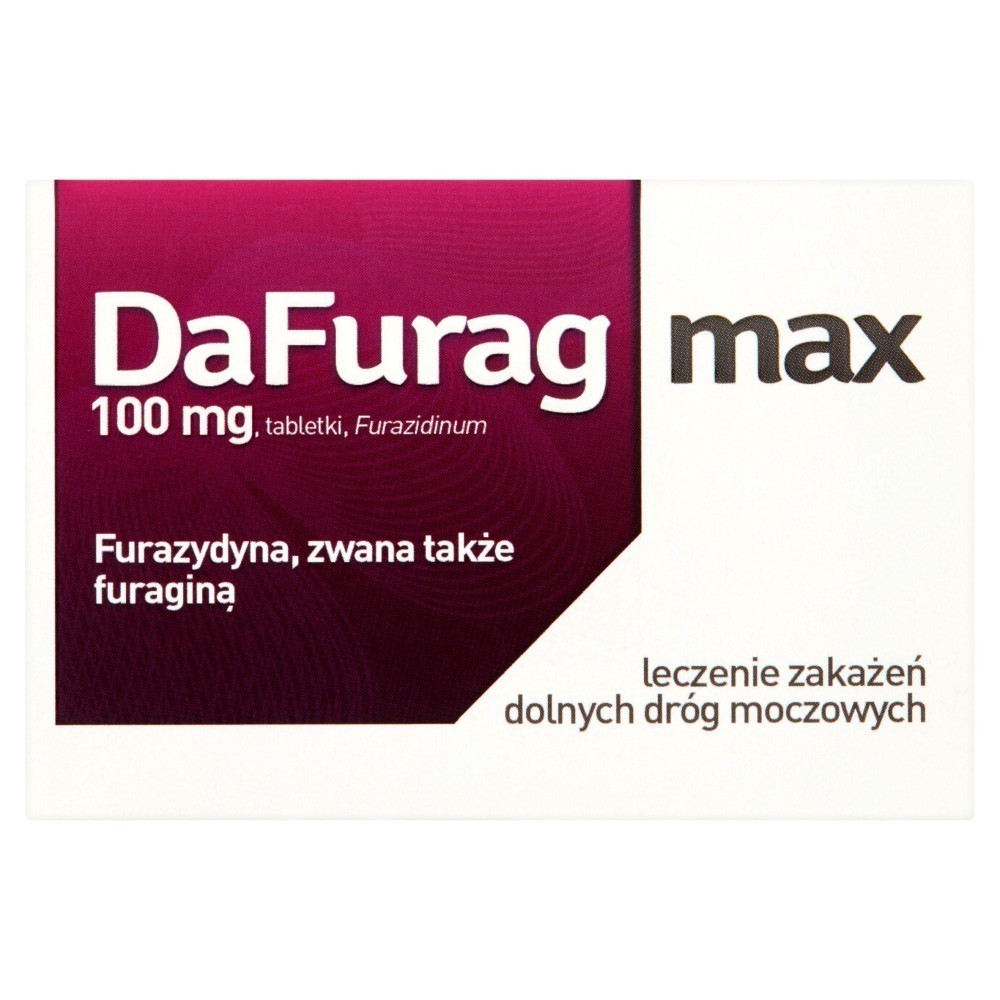 Dafurag max 100 mg x 30 tabl