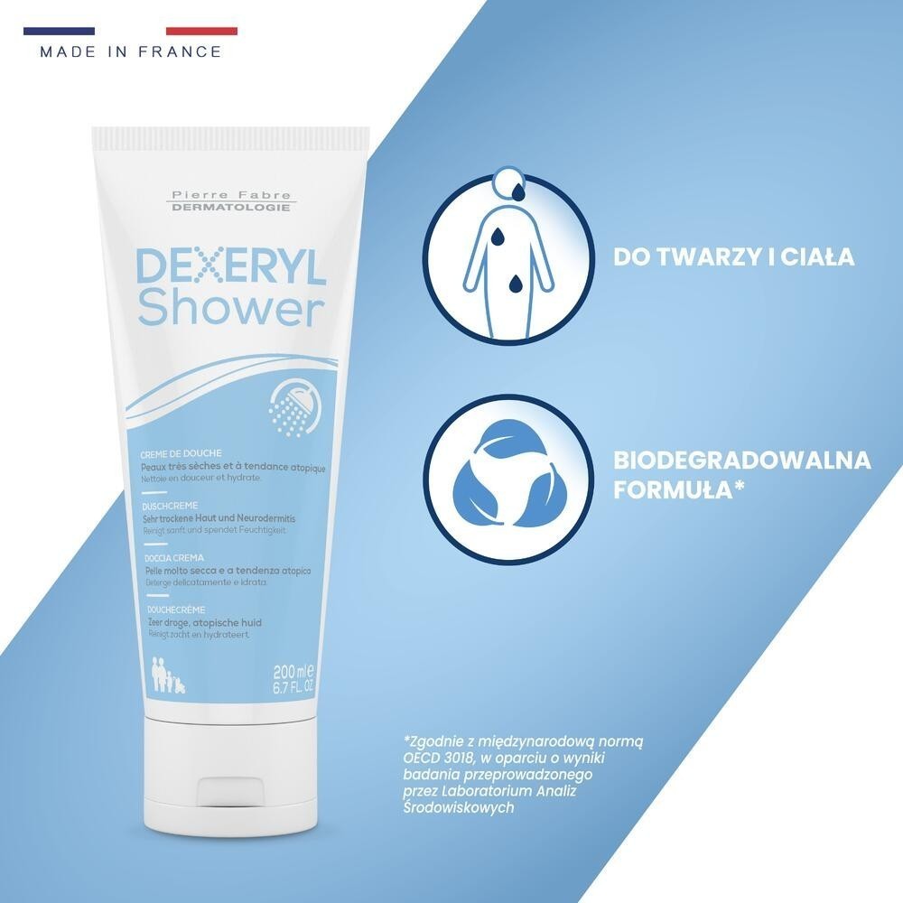 Dexeryl Shower krem myjący pod prysznic 200 ml