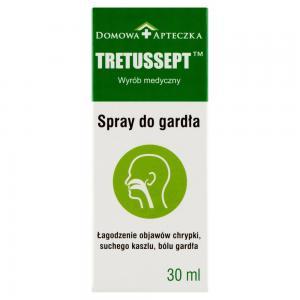 Domowa Apteczka Tretussept spray do gardła 30 ml