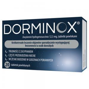 Dorminox 12,5 mg x 20 tabl powlekanych