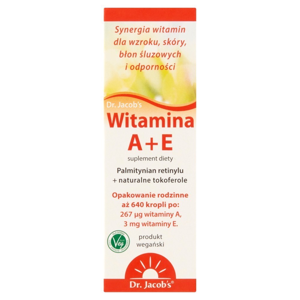 Dr. Jacob's Witamina A+E 20 ml