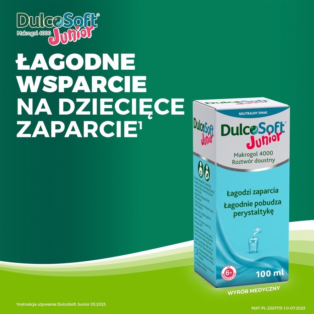 DulcoSoft Junior płyn doustny 100 ml