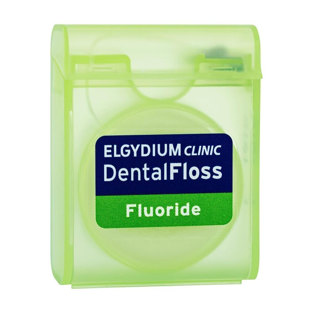 Elgydium Clinic nić dentystyczna z fluorem miętowa 35 m