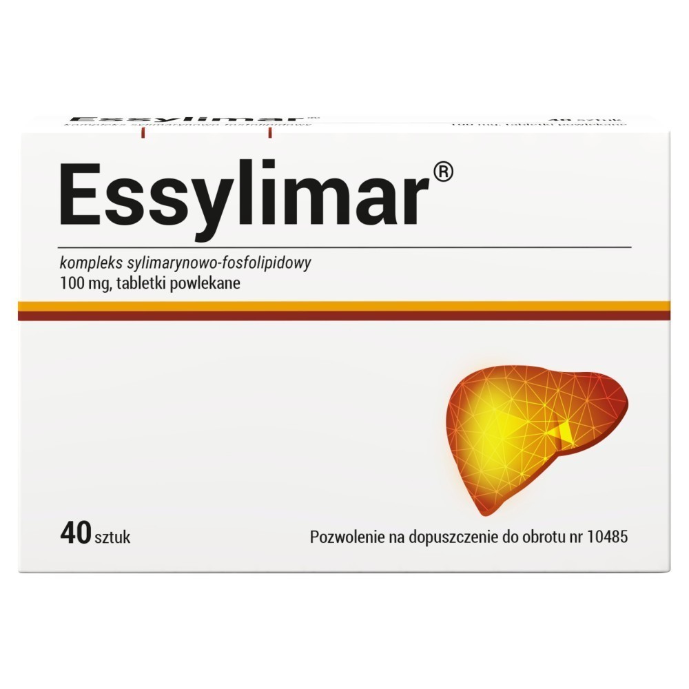 Essylimar 100 mg x 40 tabl powlekanych