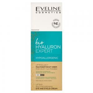 Eveline Bio Hyaluron Expert liftingujący multiodżywczy krem pod oczy i na powieki 20 ml