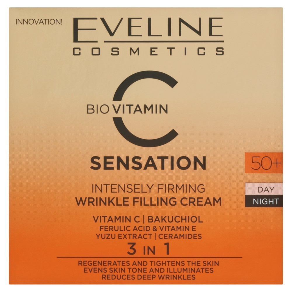 Eveline C-Sensation intensywnie ujędrniający krem wypełniający zmarszczki 50+ 50 ml