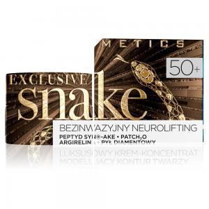 Eveline Exclusive Snake 50+ luksusowy krem - koncentrat modelujący kontur twarzy 50 ml
