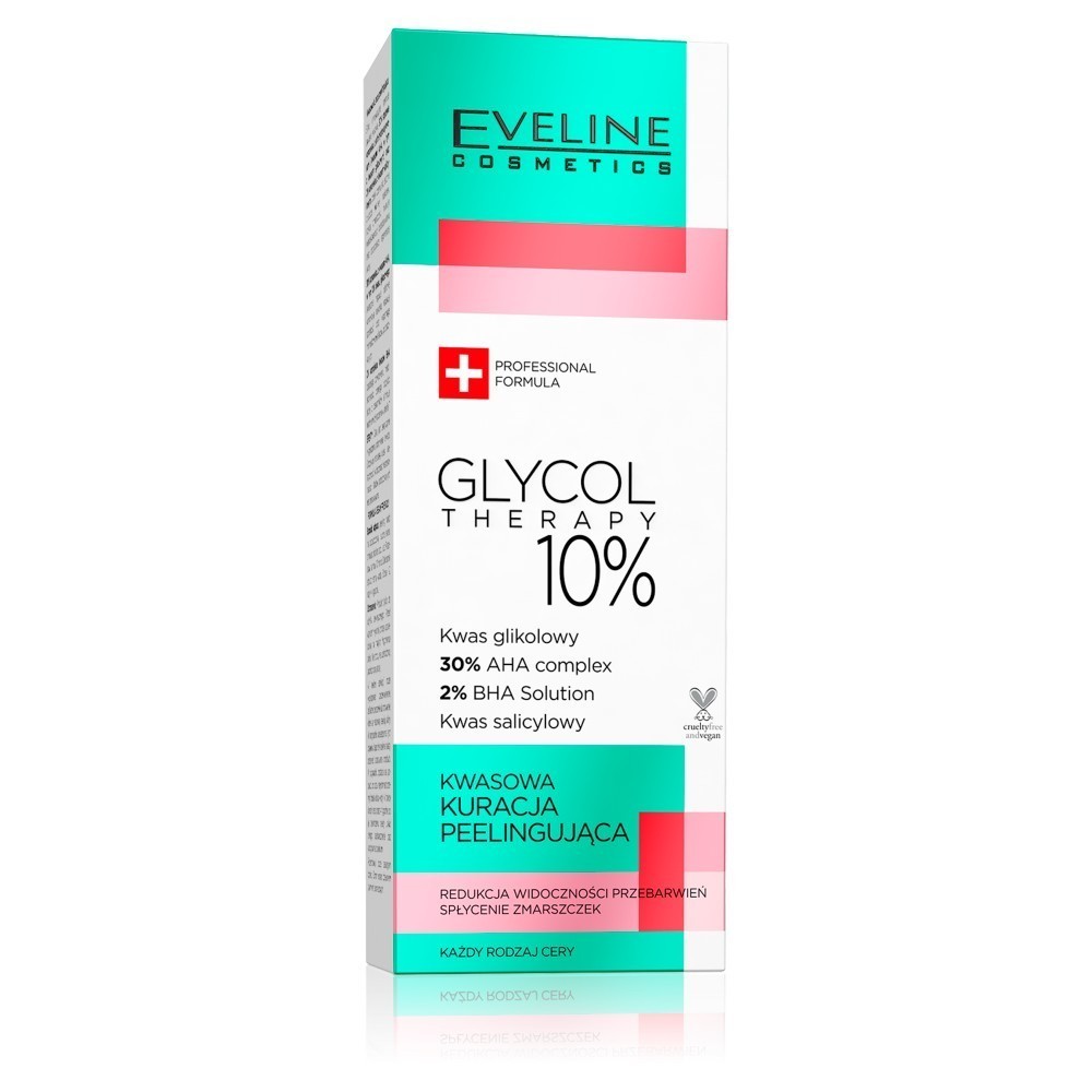 Eveline Glycol Therapy 10% kwasowa kuracja peelingująca 20 ml