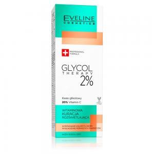 Eveline Glycol Therapy 2% witaminowa kuracja rozświetlająca18 ml