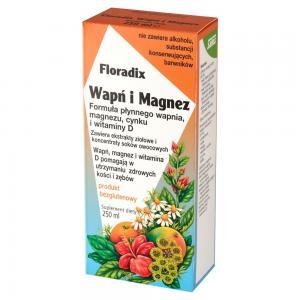 Floradix wapń i magnez płyn 250 ml