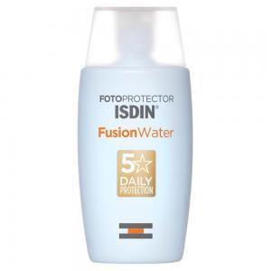 Fotoprotector ISDIN Fusion Water SPF 50 UVB UVA krem do twarzy z bardzo wysoką ochroną przeciwsłoneczną spf50 50 ml